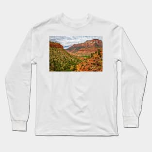 97841  Watchman Trail View Zion National Park Long Sleeve T-Shirt